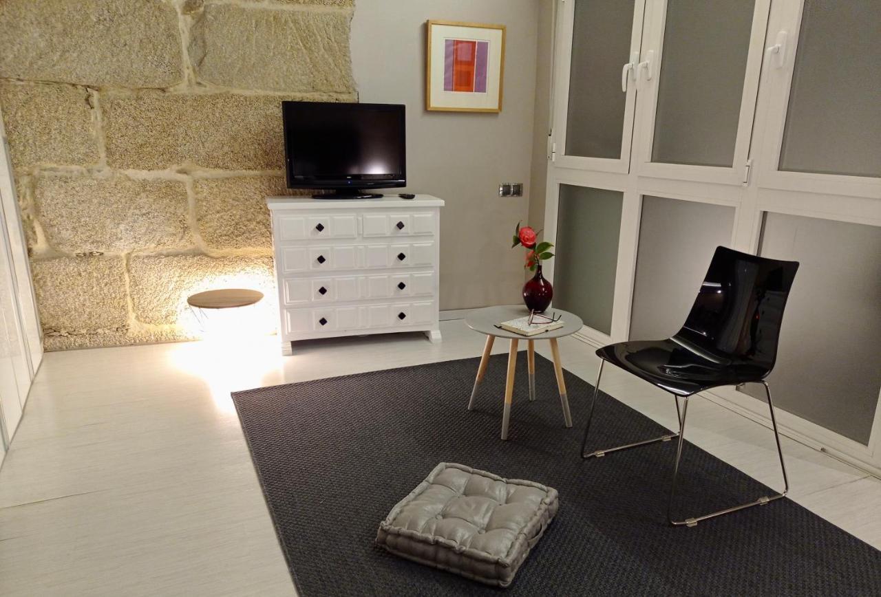 Apartamento En Zona Monumental Понтеведра Экстерьер фото